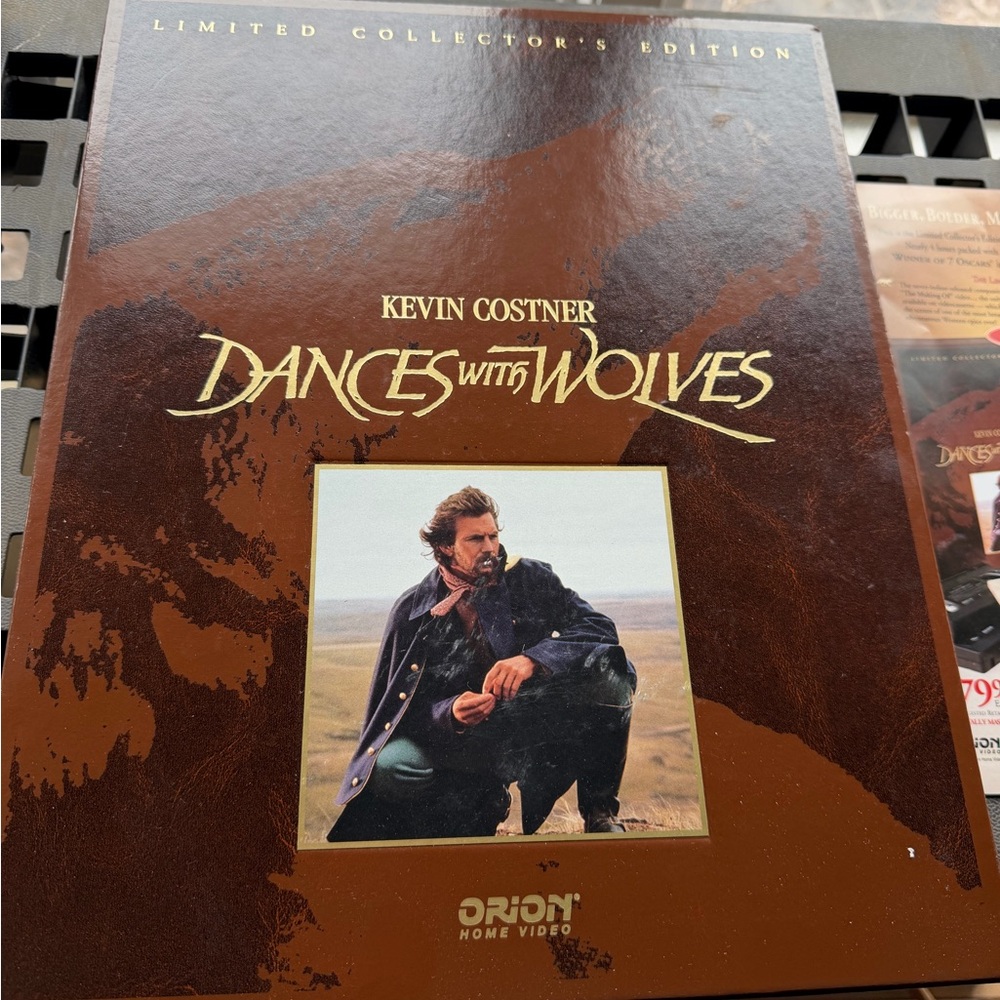 Orion London Brown and Gold Dances With Wolves Collector Box
